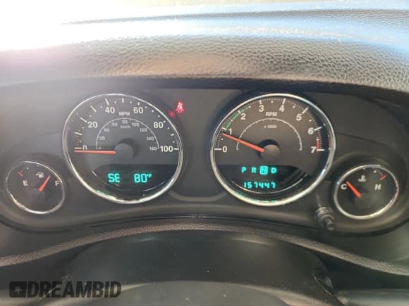 ✅ 2013 Jeep Wrangler Unlimited Sport • VIN: 1C4BJWDG5DL626664 • Лот: 82737655. Опубликован ранее на Copart с пробегом 157 447 миль. Бесплатный доступ к архиву аукционных продаж из США и подробный отчёт об истории автомобиля на DreamBid. Изображение 9.