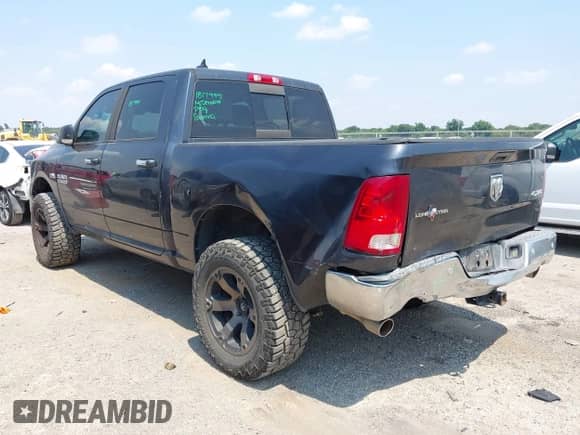 2014 Ram 1500 Big Horn with VIN 1C6RR7LT1ES433275, listed as a IAAI auction lot 43087895 with 170,058 mi miles and . Bid and sale history available at DreamBid. Image 3.