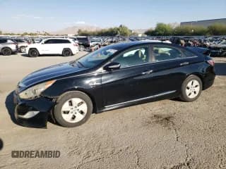 ✅ 2012 Hyundai Sonata Hybrid • VIN: KMHEC4A49CA038388 • Lot: 70611734. Listed on Copart with 91,778 mi. Free auction sales archive from the USA and detailed vehicle history report at DreamBid. Image 1.