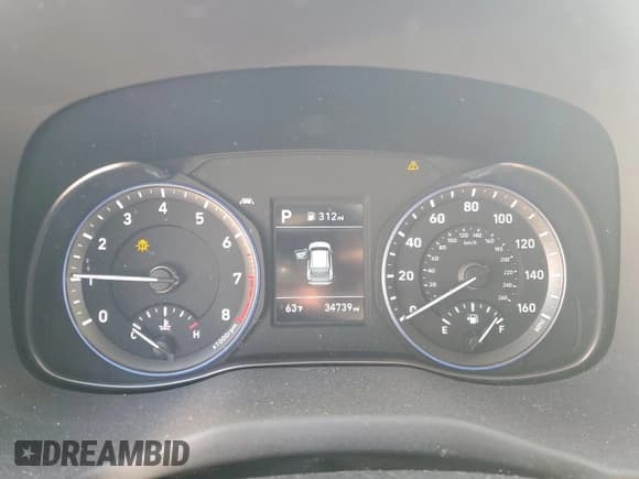 ✅ 2019 Hyundai Kona SEL • VIN: KM8K62AA8KU243556 • Лот: 43445844. Опубликован ранее на Copart с пробегом 34 739 миль. Бесплатный доступ к архиву аукционных продаж из США и подробный отчёт об истории автомобиля на DreamBid. Изображение 9.