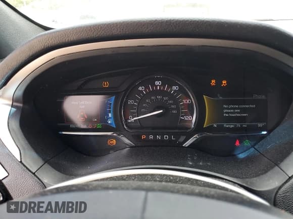 ✅ 2019 Lincoln MKZ Hybrid • VIN: 3LN6L5KU0KR623860 • Lot: 60844345. Listed on Copart with 69,248 mi. Free auction sales archive from the USA and detailed vehicle history report at DreamBid. Image 9.