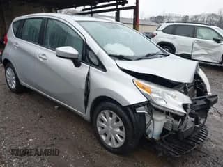 ✅ 2015 Nissan Note SR • VIN: 3N1CE2CP2FL427424 • Lot: 43814128. Listed on IAAI with 134,041 mi. Free auction sales archive from the USA and detailed vehicle history report at DreamBid. Image 1.