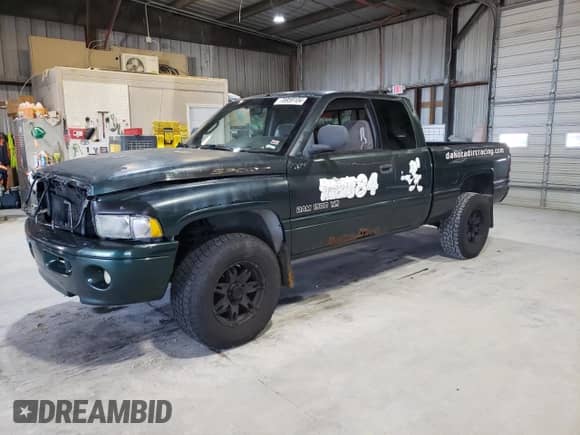 2000 Dodge 1500 with VIN 3B7HF13Z0YG125699, listed as a Copart auction lot 78959104 with Not provided miles and Salvage title. Bid and sale history available at DreamBid. Image 1.
