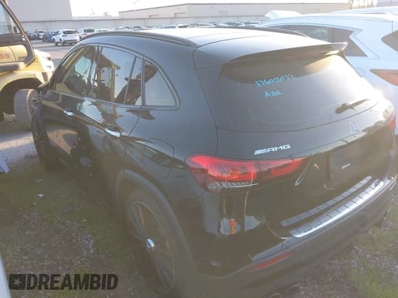 ✅ 2023 Mercedes-Benz GLA 45 AMG • VIN: W1N4N5DB7PJ490543 • Lot: 41264533. Listed on IAAI with 19,461 mi. Free auction sales archive from the USA and detailed vehicle history report at DreamBid. Image 3.
