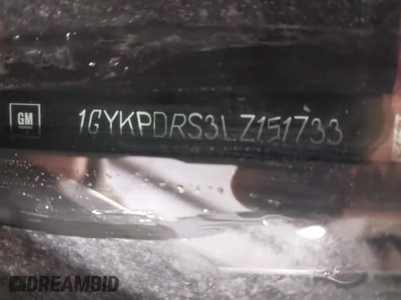 ✅ 2020 Cadillac XT6 AWD Premium Luxury • VIN: 1GYKPDRS3LZ151733 • Lot: 41339999. Listed on IAAI with 60,605 mi. Free auction sales archive from the USA and detailed vehicle history report at DreamBid. Image 9.