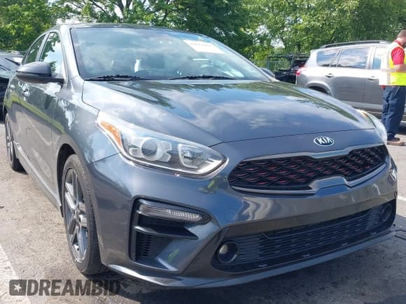 ✅ 2021 Kia Forte GT-Line • VIN: 3KPF34AD4ME280920 • Lot: 42650401. Listed on IAAI with 50,890 mi. Free auction sales archive from the USA and detailed vehicle history report at DreamBid. Image 1.