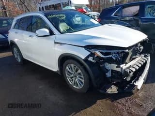 ✅ 2023 Infiniti QX50 Luxe • VIN: 3PCAJ5BB0PF114816 • Lot: 41191424. Listed on IAAI with 39,856 mi. Free auction sales archive from the USA and detailed vehicle history report at DreamBid. Image 1.