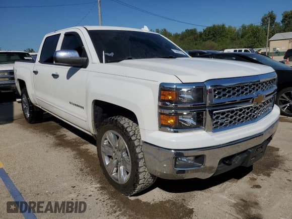 ✅ 2015 Chevrolet Silverado 1500 LT • VIN: 3GCUKREC2FG296582 • Лот: 70298104. Опубликован ранее на Copart с пробегом 117 524 миль. Бесплатный доступ к архиву аукционных продаж из США и подробный отчёт об истории автомобиля на DreamBid. Изображение 4.