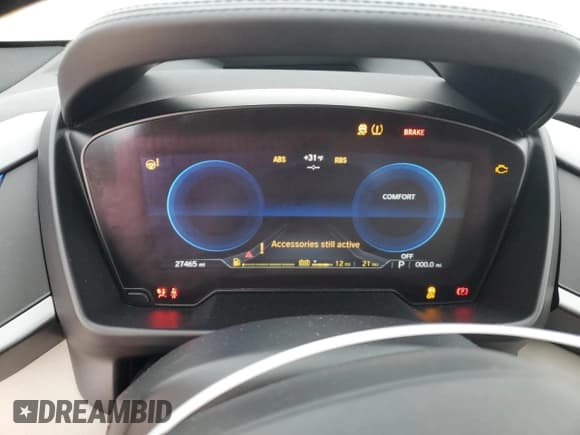 ✅ 2015 BMW i8 • VIN: WBY2Z2C56FV674231 • Лот: 37218014. Опубликован ранее на Copart с пробегом 27 465 миль. Бесплатный доступ к архиву аукционных продаж из США и подробный отчёт об истории автомобиля на DreamBid. Изображение 9.