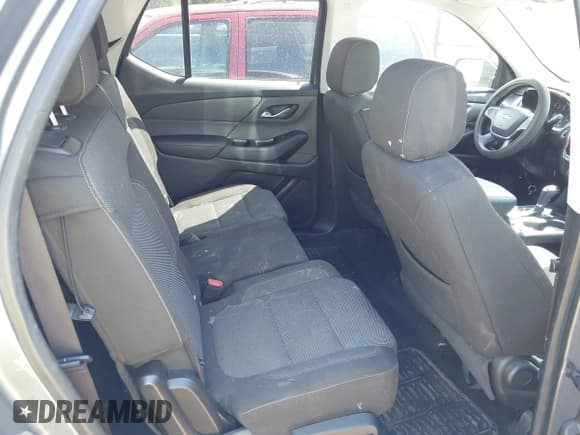 ✅ 2018 Chevrolet Traverse LS • VIN: 1GNERFKW9JJ175091 • Lot: 42826554. Listed on IAAI with 144,044 mi. Free auction sales archive from the USA and detailed vehicle history report at DreamBid. Image 8.