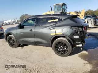 2020 Chevrolet Blazer LT z VIN 3GNKBBRA2LS579443, wystawiony jako Copart lot #35960963 z przebiegiem 34 404 mil mil oraz . Historia ofert i sprzedaży dostępna na DreamBid. Obrazek 2.