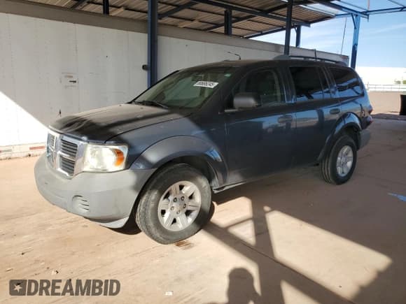✅ 2007 Dodge Durango SXT • VIN: 1D8HB38P07F568385 • Lot: 80686245. Listed on Copart with 130,259 mi. Free auction sales archive from the USA and detailed vehicle history report at DreamBid. Image 1.