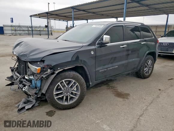 ✅ 2020 Jeep Grand Cherokee Overland • VIN: 1C4RJFCT1LC360586 • Лот: 71503455. Опубликован ранее на Copart с пробегом 49 845 миль. Бесплатный доступ к архиву аукционных продаж из США и подробный отчёт об истории автомобиля на DreamBid. Изображение 1.