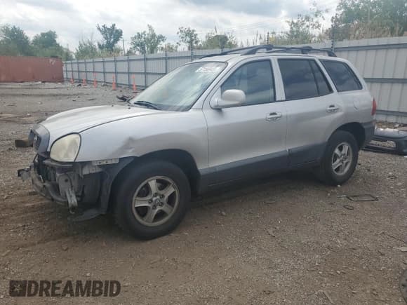 ✅ 2004 Hyundai Santa Fe GLS • VIN: KM8SC13D74U659059 • Lot: 57156945. Listed on Copart with 141,881 mi. Free auction sales archive from the USA and detailed vehicle history report at DreamBid. Image 1.
