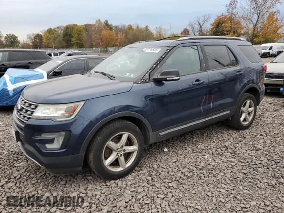 ✅ 2017 Ford Explorer XLT • VIN: 1FM5K8D83HGA06663 • Lot: 82776835. Wystawiony na Copart z przebiegiem 95 899 mil. Bezpłatny archiwum sprzedaży aukcyjnych z USA i szczegółowy raport historii pojazdu na DreamBid. Zdjęcie 1.
