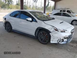 ✅ 2022 Subaru WRX GT • VIN: JF1VBAU66N8014861 • Lot: 43144117. Listed on IAAI with 35,464 mi. Free auction sales archive from the USA and detailed vehicle history report at DreamBid. Image 1.