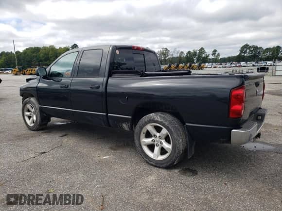 2007 Dodge 1500 SLT z VIN 1D7HA18217J571275, wystawiony jako Copart lot #71552614 z przebiegiem 174 173 mil mil oraz Szkoda całkowita • Salvage title. Historia ofert i sprzedaży dostępna na DreamBid. Obrazek 2.