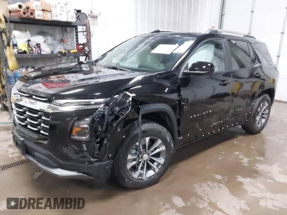 2025 Chevrolet Equinox AWD LT с VIN 3GNAXPEG5SL180460, выставлен на аукционе IAAI как лот 42166600 с пробегом 2 588 миль миль и . История ставок и продаж доступна на DreamBid. Изображение 2.