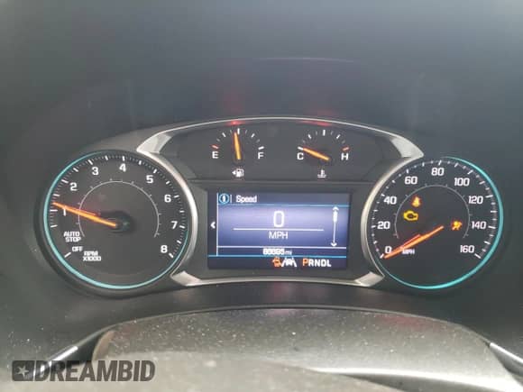 2021 Chevrolet Equinox LT with VIN 2GNAXUEV5M6142697, listed as a Copart auction lot 80615015 with 86,695 mi miles and Salvage title. Bid and sale history available at DreamBid. Image 9.