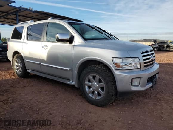 ✅ 2005 Infiniti QX56 • VIN: 5N3AA08C15N802568 • Lot: 92924945. Listed on Copart with 118,656 mi. Free auction sales archive from the USA and detailed vehicle history report at DreamBid. Image 4.