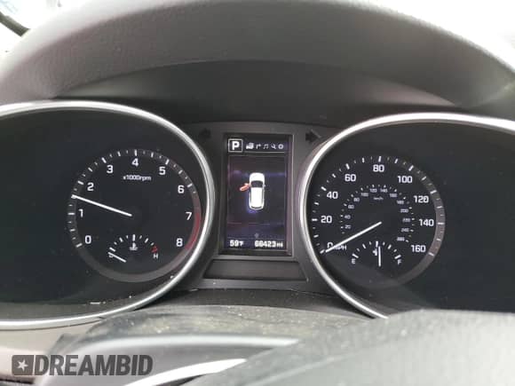 ✅ 2018 Hyundai Santa Fe 2.4L • VIN: 5XYZU3LB6JG505739 • Lot: 36757263. Wystawiony na Copart z przebiegiem 66 423 mil mil. Skorzystaj z bezpłatnego archiwum sprzedaży aukcyjnych z USA i zobacz szczegółowy raport historii pojazdu na DreamBid. Zdjęcie 9.