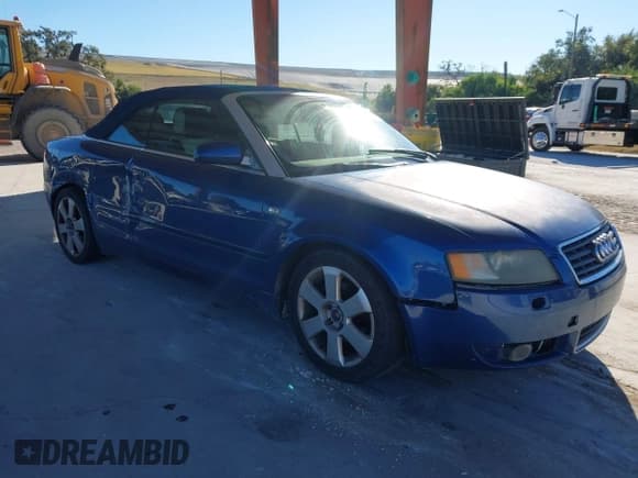 ✅ 2006 Audi A4 1.8T • VIN: WAUAC48H36K011565 • Lot: 43674524. Listed on IAAI with Not provided. Free auction sales archive from the USA and detailed vehicle history report at DreamBid. Image 1.
