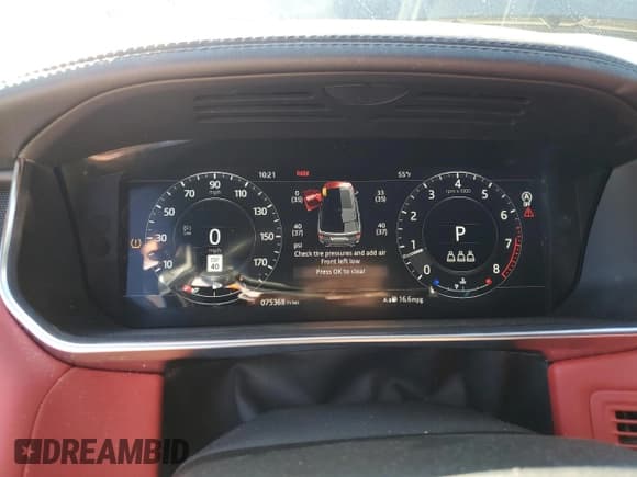 ✅ 2019 Land Rover Range Rover Sport Dynamic • VIN: SALWR2RE0KA856351 • Lot: 90867875. Wystawiony na Copart z przebiegiem 75 368 mil. Bezpłatny archiwum sprzedaży aukcyjnych z USA i szczegółowy raport historii pojazdu na DreamBid. Zdjęcie 9.