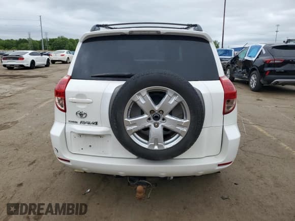 ✅ 2008 Toyota RAV4 Sport • VIN: JTMZD32V085095342 • Lot: 58828235. Listed on Copart with Not provided. Free auction sales archive from the USA and detailed vehicle history report at DreamBid. Image 6.