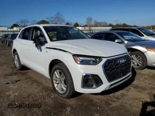 ✅ 2022 Audi Q5 • VIN: WA1GABFY5N2100279 • Lot: 63695012. Wystawiony na Copart z przebiegiem 1 244 mil. Bezpłatny archiwum sprzedaży aukcyjnych z USA i szczegółowy raport historii pojazdu na DreamBid. Zdjęcie 1.
