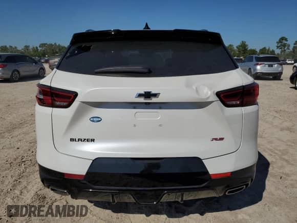 2023 Chevrolet Blazer RS z VIN 3GNKBERS4PS190917, wystawiony jako Copart lot #73295294 z przebiegiem 18 193 mil mil oraz Czysty tytuł • Clean title. Historia ofert i sprzedaży dostępna na DreamBid. Obrazek 6.