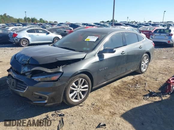 2017 Chevrolet Malibu LT with VIN 1G1ZE5ST4HF290337, listed as a IAAI auction lot 43350087 with 66,346 mi miles and . Bid and sale history available at DreamBid. Image 2.