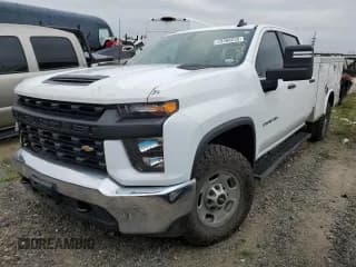 ✅ 2023 Chevrolet Silverado 2500HD Work Truck • VIN: 1GB1YLE78PF167514 • Лот: 43368235. Опубликован ранее на Copart с пробегом 57 059 миль. Бесплатный доступ к архиву аукционных продаж из США и подробный отчёт об истории автомобиля на DreamBid. Изображение 1.