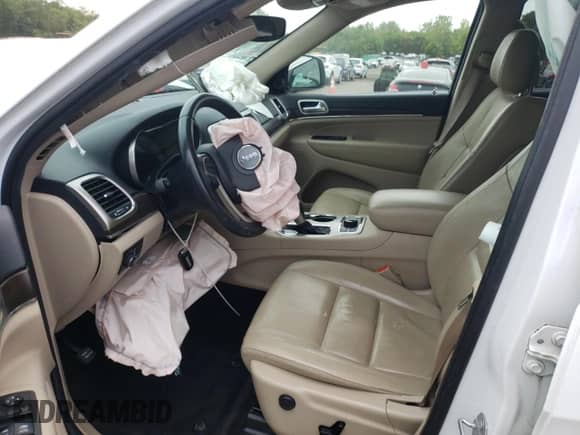 2017 Jeep Grand Cherokee Limited with VIN 1C4RJFBG0HC826147, listed as a Copart auction lot 69179515 with 128,072 mi miles and Salvage title. Bid and sale history available at DreamBid. Image 7.