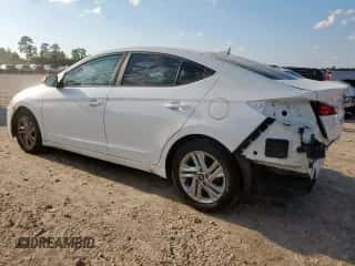 2020 Hyundai Elantra SEL с VIN 5NPD84LFXLH584139, выставлен на аукционе Copart как лот 71121325 с пробегом 104 714 миль миль и Списание • Salvage title. История ставок и продаж доступна на DreamBid. Изображение 2.