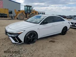 ✅ 2024 Hyundai Elantra N Line • VIN: KMHLR4DF9RU799612 • Лот: 81993505. Опубликован ранее на Copart с пробегом 22 561 миль. Бесплатный доступ к архиву аукционных продаж из США и подробный отчёт об истории автомобиля на DreamBid. Изображение 1.