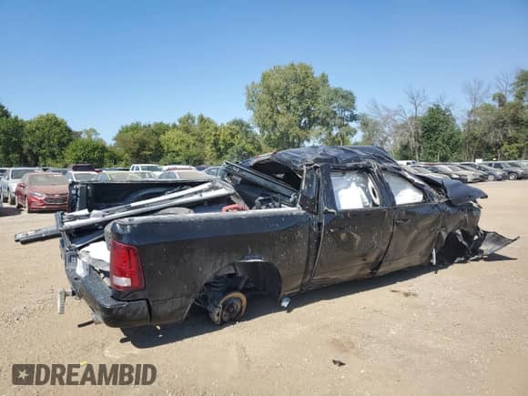 2018 Ram 1500 Night with VIN 1C6RR7MT2JS251593, listed as a Copart auction lot 82051695 with Not provided miles and Salvage title. Bid and sale history available at DreamBid. Image 3.