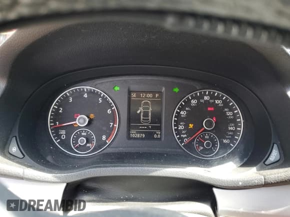 ✅ 2012 Volkswagen Passat SE • VIN: 1VWBP7A35CC083852 • Lot: 65082485. Listed on Copart with 102,879 mi. Free auction sales archive from the USA and detailed vehicle history report at DreamBid. Image 9.