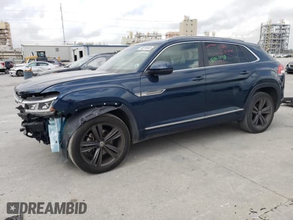 ✅ 2022 Volkswagen Atlas SEL R-Line • VIN: 1V2SE2CAXNC217098 • Лот: 49218465. Опубликован ранее на Copart с пробегом 80 585 миль. Бесплатный доступ к архиву аукционных продаж из США и подробный отчёт об истории автомобиля на DreamBid. Изображение 1.