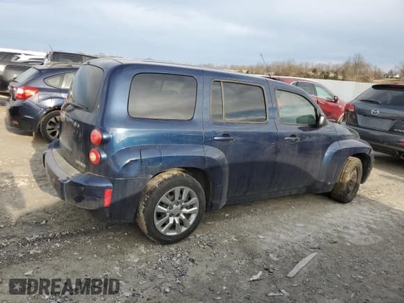 ✅ 2009 Chevrolet HHR LS • VIN: 3GNCA13B09S625783 • Lot: 46690015. Listed on Copart with Not provided. Free auction sales archive from the USA and detailed vehicle history report at DreamBid. Image 3.