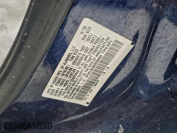 ✅ 2008 Honda Odyssey EX • VIN: 5FNRL38488B096304 • Лот: 94923815. Опубликован ранее на Copart с пробегом 157 176 миль. Бесплатный доступ к архиву аукционных продаж из США и подробный отчёт об истории автомобиля на DreamBid. Изображение 13.