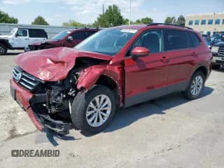 ✅ 2018 Volkswagen Tiguan S • VIN: 3VV0B7AX9JM108146 • Lot: 68926075. Listed on Copart with 103,787 mi. Free auction sales archive from the USA and detailed vehicle history report at DreamBid. Image 1.