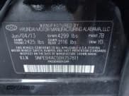 ✅ 2013 Hyundai Sonata GLS • VIN: 5NPEB4AC5DH757811 • Lot: 43591863. Listed on IAAI with 188,721 mi. Free auction sales archive from the USA and detailed vehicle history report at DreamBid. Image 9.