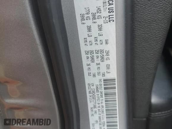 ✅ 2015 Dodge Durango Limited • VIN: 1C4RDHDG6FC771006 • Лот: 90444035. Опубликован ранее на Copart с пробегом 174 772 миль. Бесплатный доступ к архиву аукционных продаж из США и подробный отчёт об истории автомобиля на DreamBid. Изображение 14.