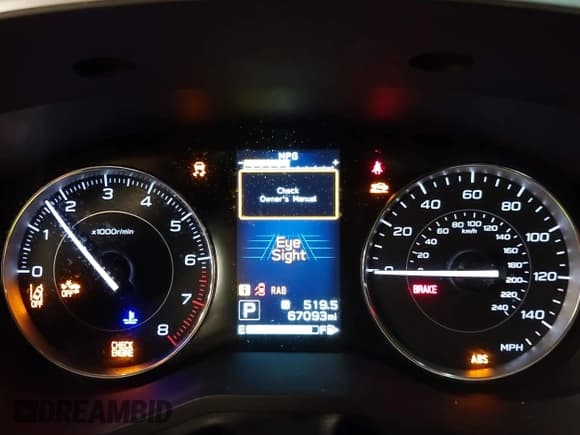 ✅ 2017 Subaru Impreza Limited • VIN: 4S3GKAT69H3626302 • Lot: 42191907. Listed on IAAI with 67,093 mi. Free auction sales archive from the USA and detailed vehicle history report at DreamBid. Image 7.