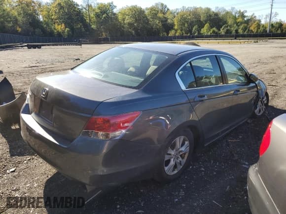 ✅ 2009 Honda Accord LX-P • VIN: 1HGCP26459A068396 • Lot: 82343765. Listed on Copart with 227,661 mi. Free auction sales archive from the USA and detailed vehicle history report at DreamBid. Image 3.