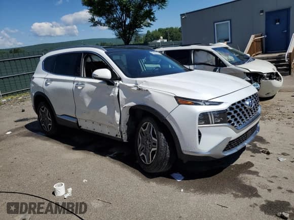 ✅ 2021 Hyundai Santa Fe Limited • VIN: 5NMS4DAL6MH344466 • Лот: 59401184. Опубликован ранее на Copart с пробегом 26 886 миль. Бесплатный доступ к архиву аукционных продаж из США и подробный отчёт об истории автомобиля на DreamBid. Изображение 4.