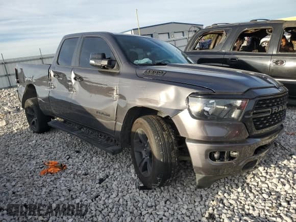 ✅ 2022 Ram 1500 Big Horn • VIN: 1C6SRFBTXNN117658 • Лот: 91432025. Опубликован ранее на Copart с пробегом 60 638 миль. Бесплатный доступ к архиву аукционных продаж из США и подробный отчёт об истории автомобиля на DreamBid. Изображение 4.