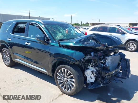 ✅ 2024 Hyundai Palisade Calligraphy • VIN: KM8R74GEXRU757629 • Lot: 43291132. Wystawiony na IAAI z przebiegiem 11 666 mil. Bezpłatny archiwum sprzedaży aukcyjnych z USA i szczegółowy raport historii pojazdu na DreamBid. Zdjęcie 1.