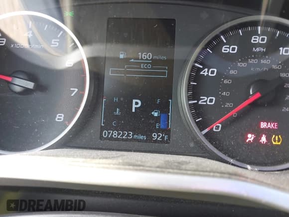 ✅ 2018 Mitsubishi Eclipse Cross ES • VIN: JA4AS3AA3JZ050633 • Lot: 43515207. Listed on IAAI with 78,223 mi. Free auction sales archive from the USA and detailed vehicle history report at DreamBid. Image 7.