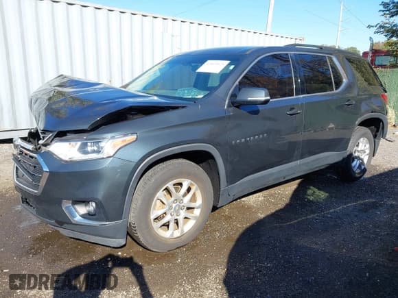 ✅ 2019 Chevrolet Traverse LT Cloth • VIN: 1GNEVGKW4KJ319259 • Lot: 43469573. Wystawiony na IAAI z przebiegiem 70 593 mil. Bezpłatny archiwum sprzedaży aukcyjnych z USA i szczegółowy raport historii pojazdu na DreamBid. Zdjęcie 2.